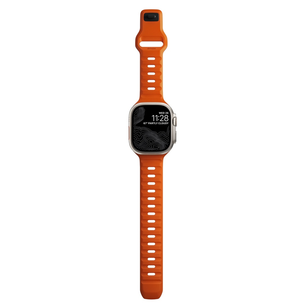 魅力の NOMAD Apple Watch スポーツバンド Ultra Orange sushitai.com.mx